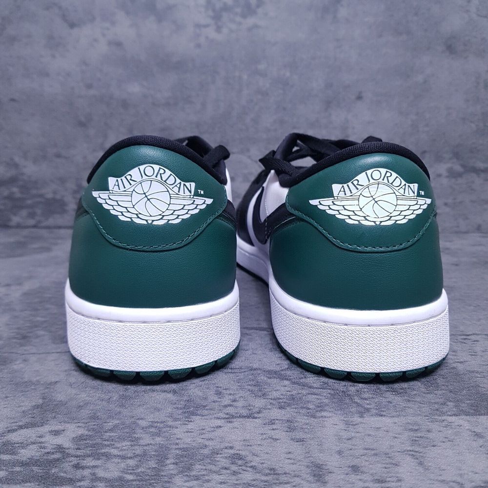 NIKE Air Jordan 1 Low Golf Shoes Mens 14‎ Noble Green White Black nby - Picture 4 of 5